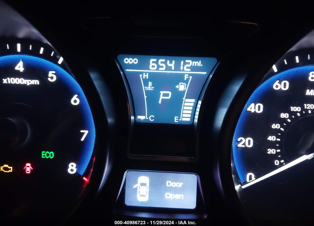 2013 HYUNDAI VELOSTER TURBO W/BLACK VIN: KMHTC6AEXDU169597