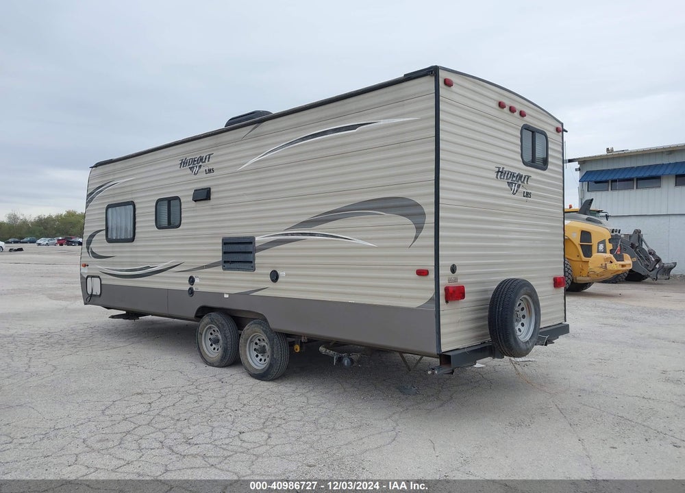 2016 KEYSTONE HIDE OUT 212 LHS VIN: 4YDT2122XG7204167