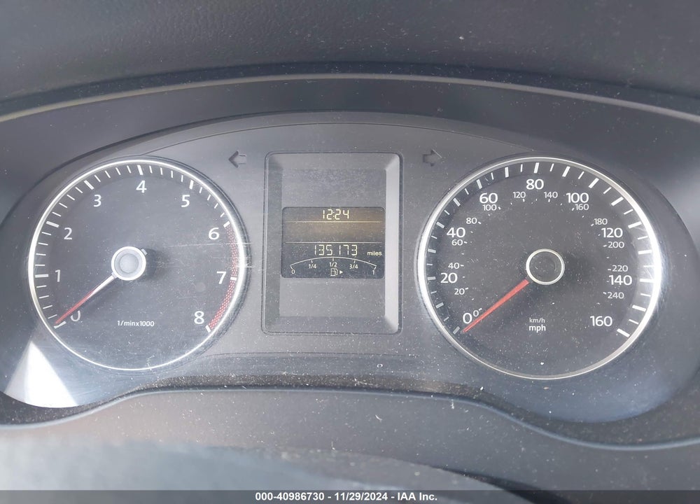 2012 VOLKSWAGEN JETTA VIN: 3VWDP7AJ8CM020895