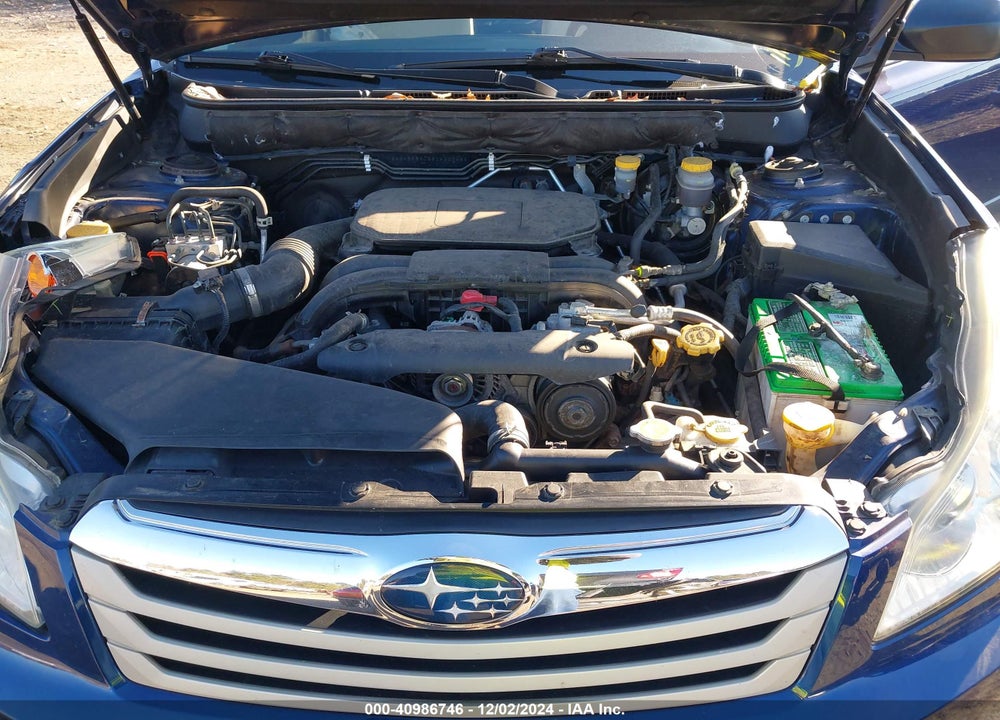 2011 SUBARU OUTBACK 2.5I VIN: 4S4BRBAC5B1420946