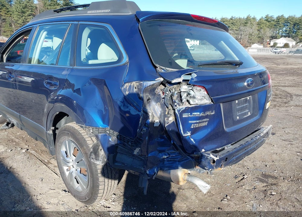 2011 SUBARU OUTBACK 2.5I VIN: 4S4BRBAC5B1420946
