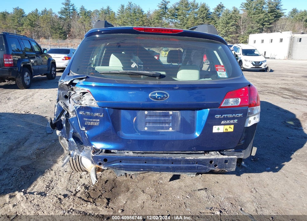 2011 SUBARU OUTBACK 2.5I VIN: 4S4BRBAC5B1420946