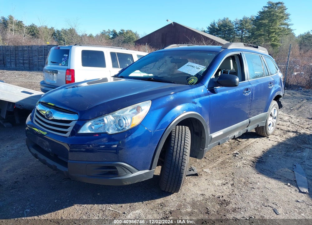 2011 SUBARU OUTBACK 2.5I VIN: 4S4BRBAC5B1420946