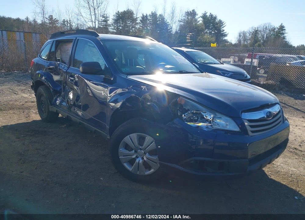 2011 SUBARU OUTBACK 2.5I VIN: 4S4BRBAC5B1420946