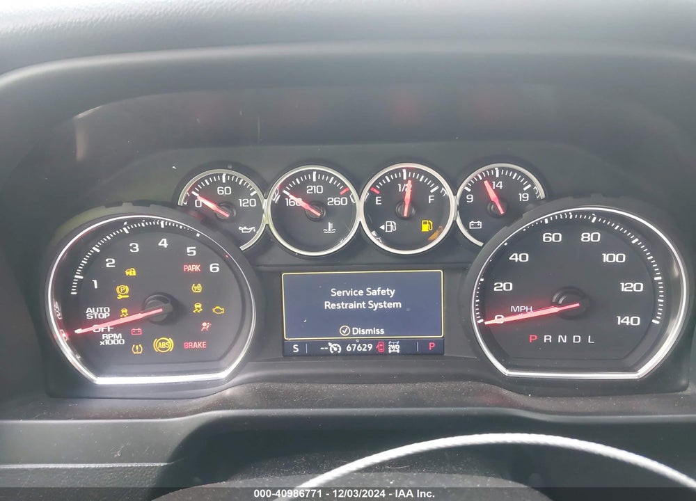 2019 CHEVROLET SILVERADO 1500 VIN: 1GCPYDEK1KZ354147