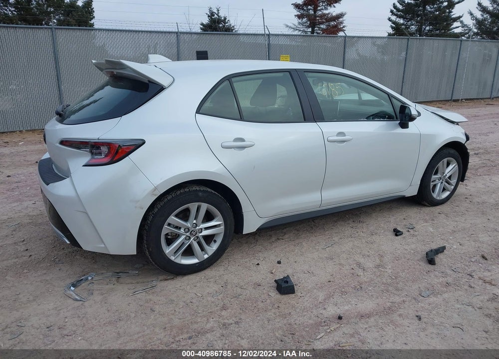 2022 TOYOTA COROLLA SE VIN: JTND4MBE6N3153098