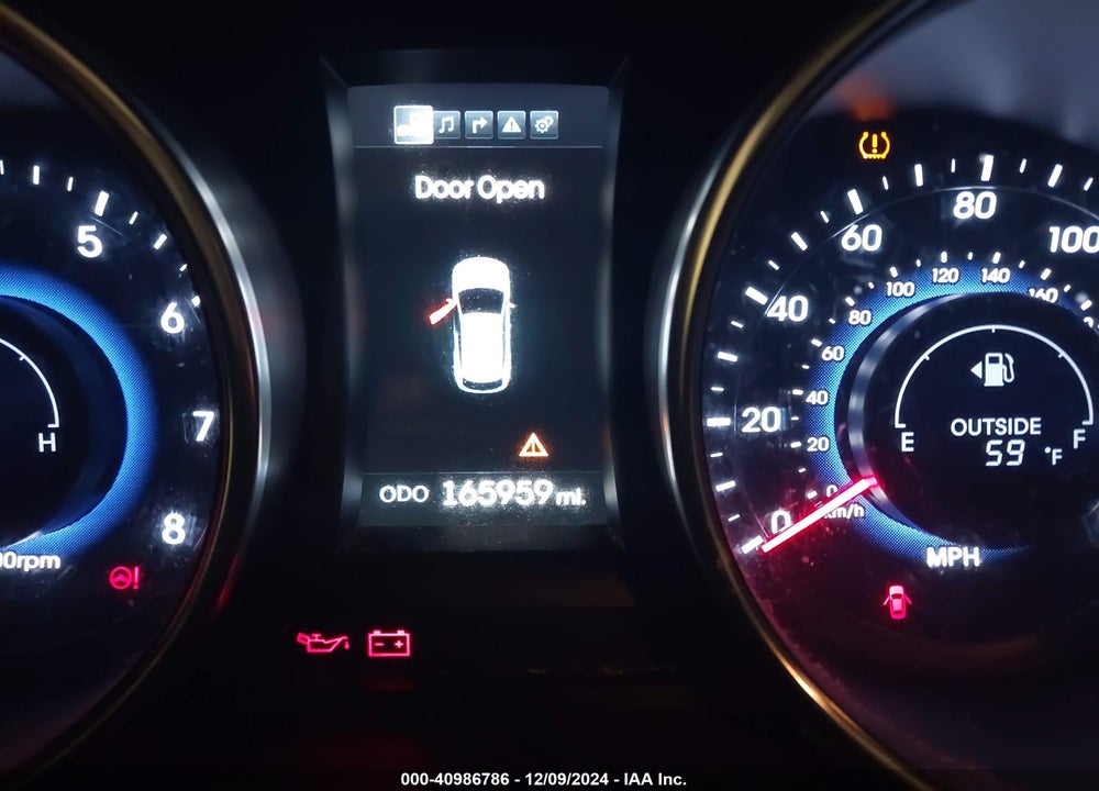 2013 HYUNDAI SANTA FE SPORT VIN: 5XYZUDLB4DG015889