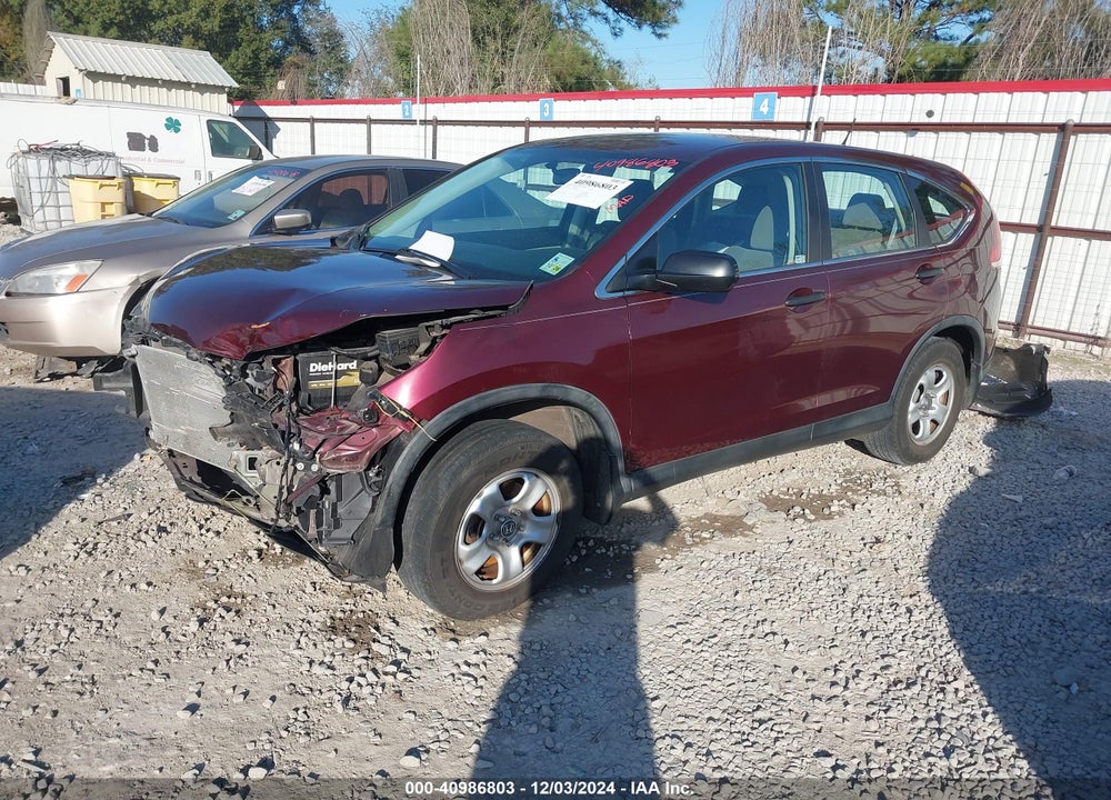2014 HONDA CR-V LX VIN: 5J6RM3H3XEL040419