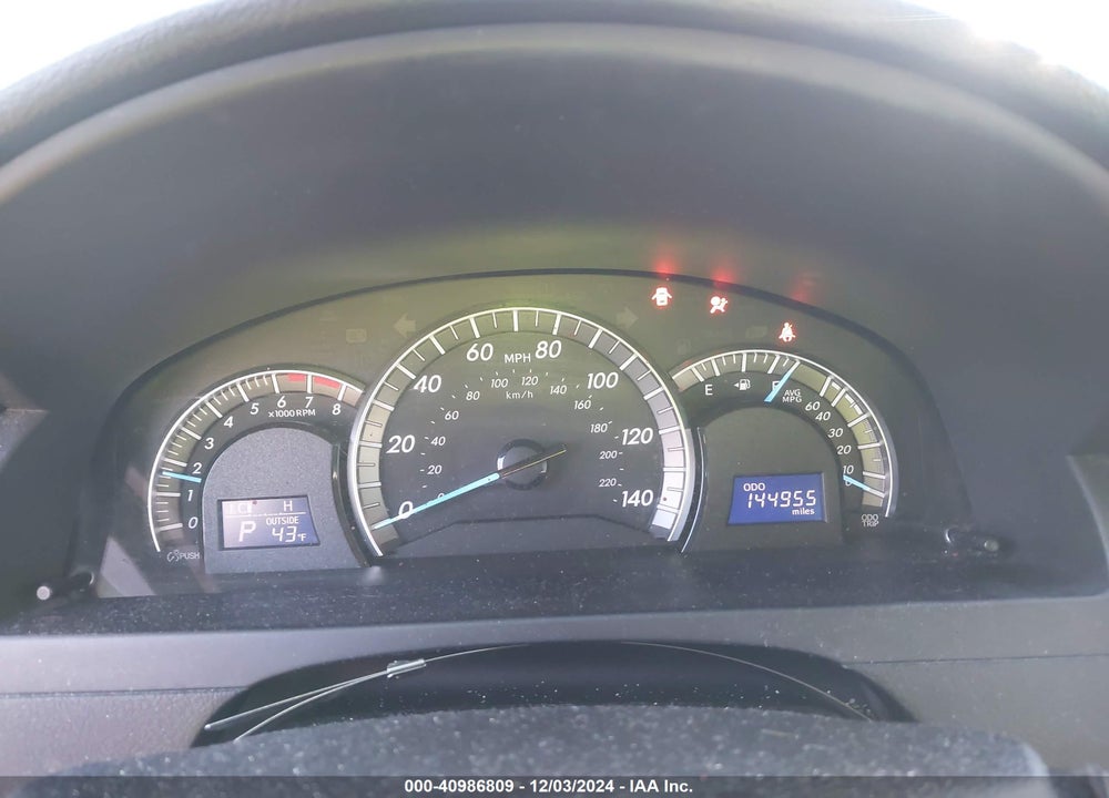 2014 TOYOTA CAMRY SE VIN: 4T1BF1FK1EU355163