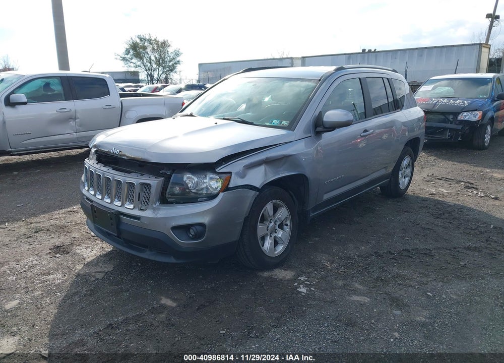 2017 JEEP COMPASS LATITUDE FWD VIN: 1C4NJCEB5HD163021