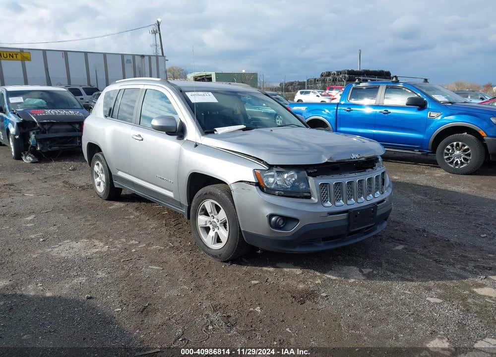2017 JEEP COMPASS LATITUDE FWD VIN: 1C4NJCEB5HD163021