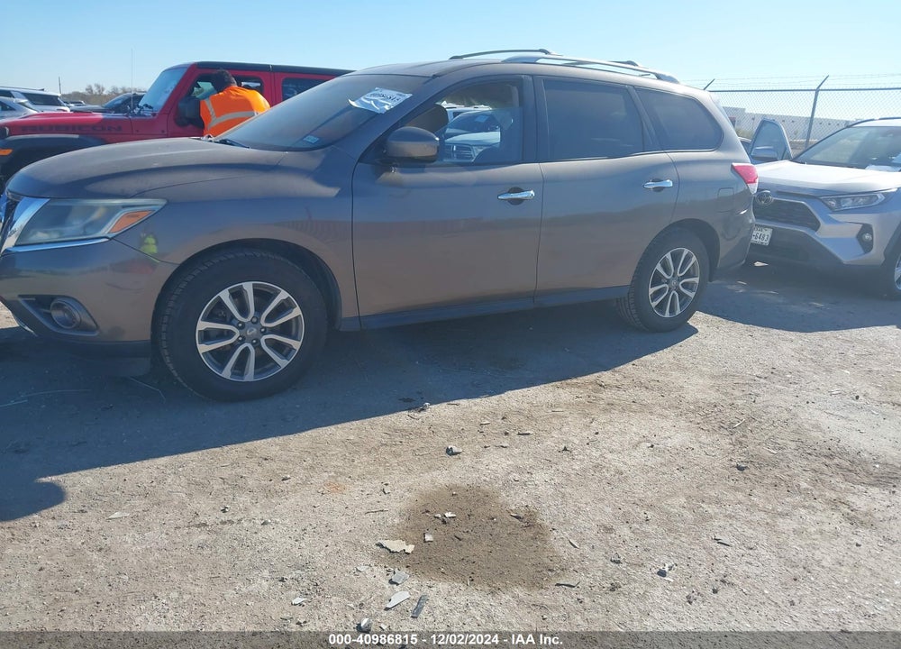 2014 NISSAN PATHFINDER SV VIN: 5N1AR2MN5EC620310