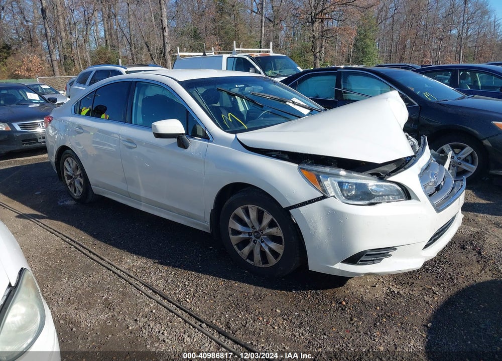 2016 SUBARU LEGACY 2.5I PREMIUM VIN: 4S3BNAC63G3042798