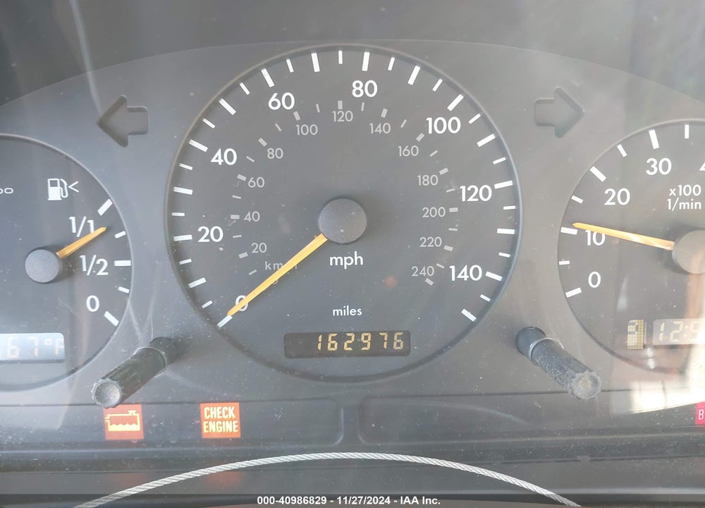2003 MERCEDES-BENZ ML 500 VIN: 4JGAB75E73A384414