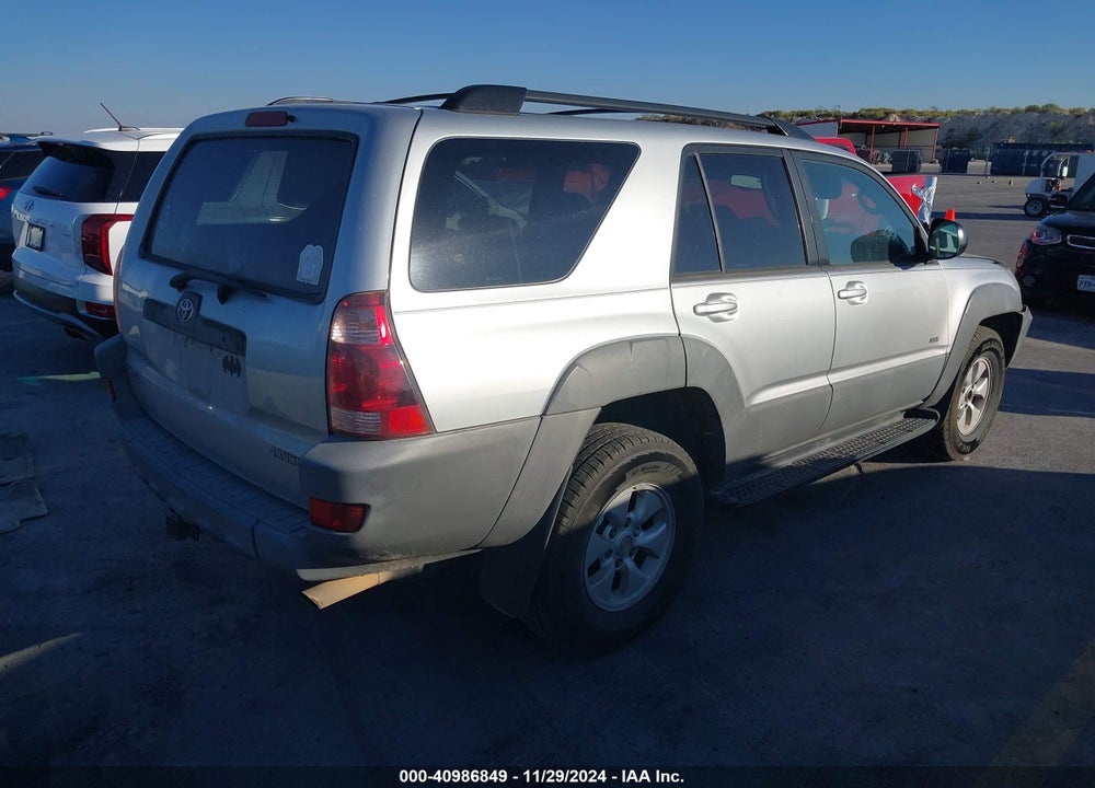 2003 TOYOTA 4RUNNER SR5 V6 VIN: JTEZU14R930004459