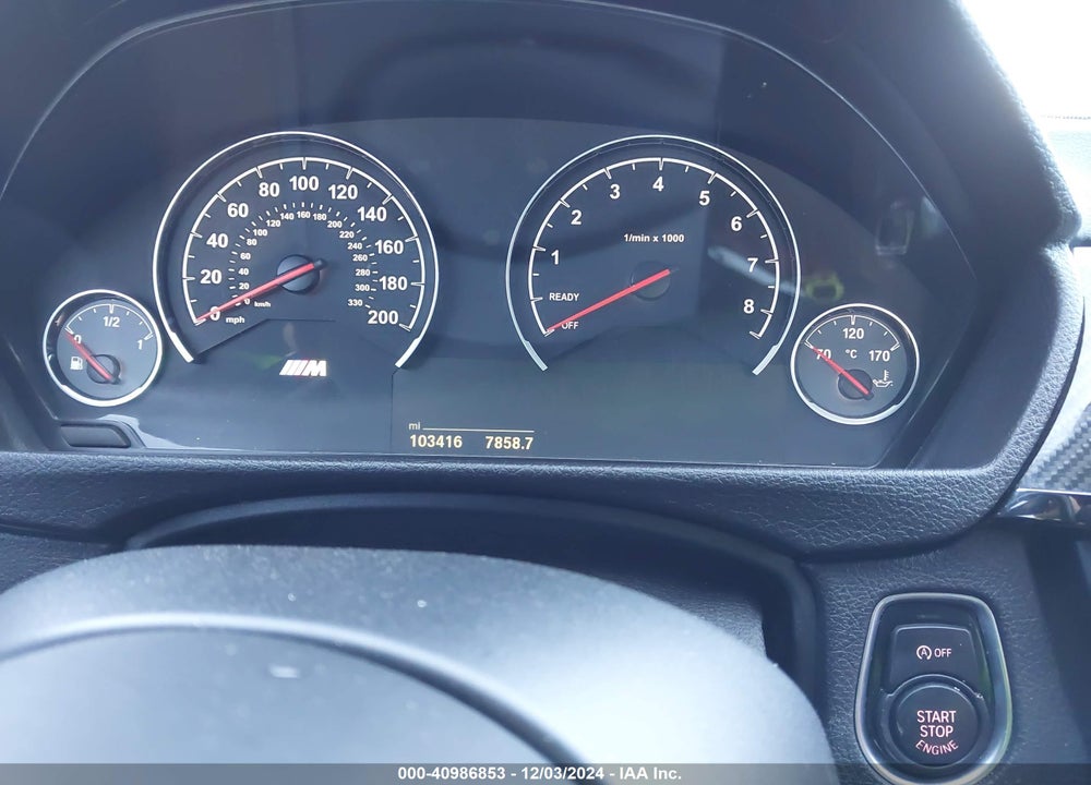 2016 BMW M4 VIN: WBS3R9C54GK708256