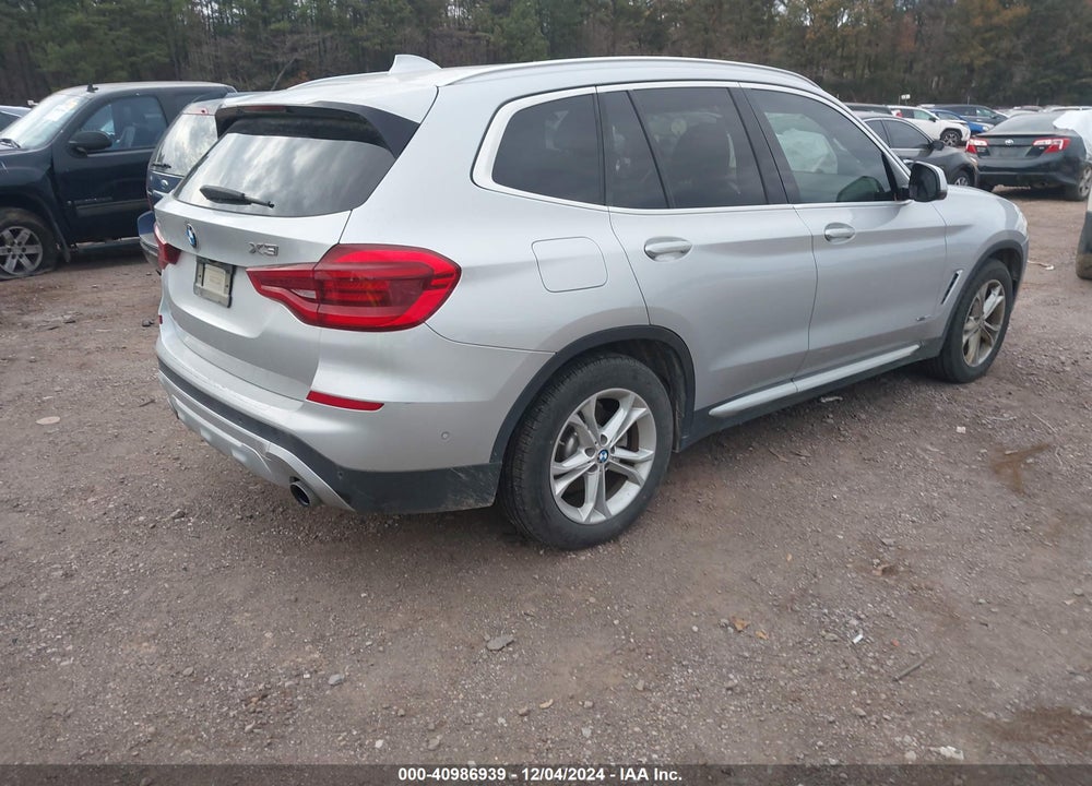 2018 BMW X3 XDRIVE30I VIN: 5UXTR9C53JLC82635