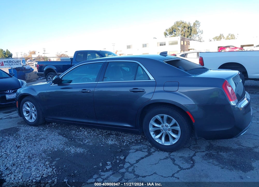 2015 CHRYSLER 300 LIMITED VIN: 2C3CCAAG6FH931035