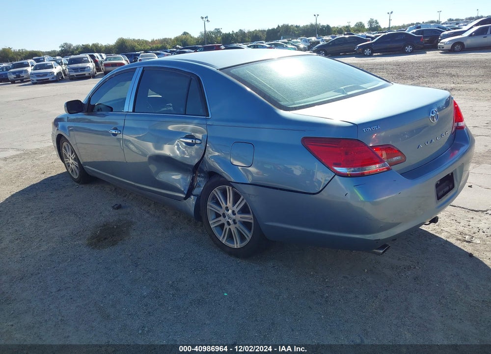 2008 TOYOTA AVALON LIMITED VIN: 4T1BK36B78U282635