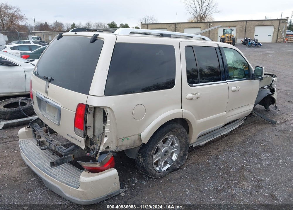 2005 LINCOLN AVIATOR VIN: 5LMEU88H65ZJ18147