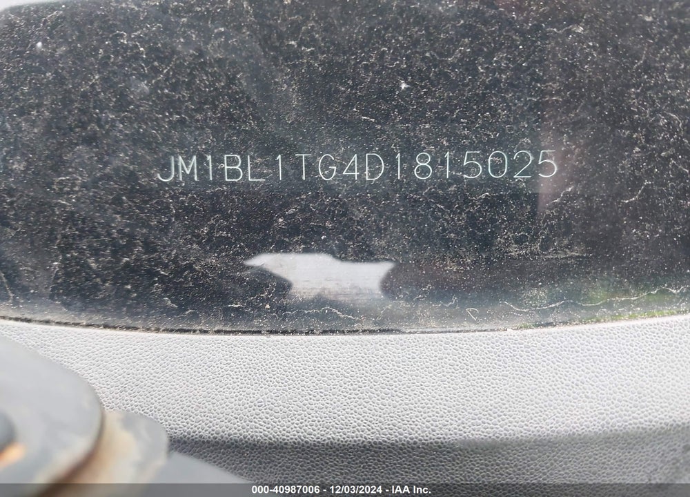 2013 MAZDA 3 I SV VIN: JM1BL1TG4D1815025