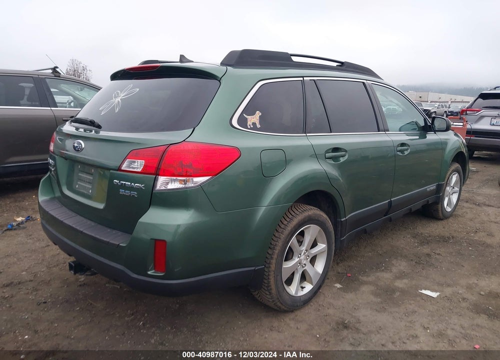 2013 SUBARU OUTBACK 3.6R LIMITED VIN: 4S4BRDKC6D2232573