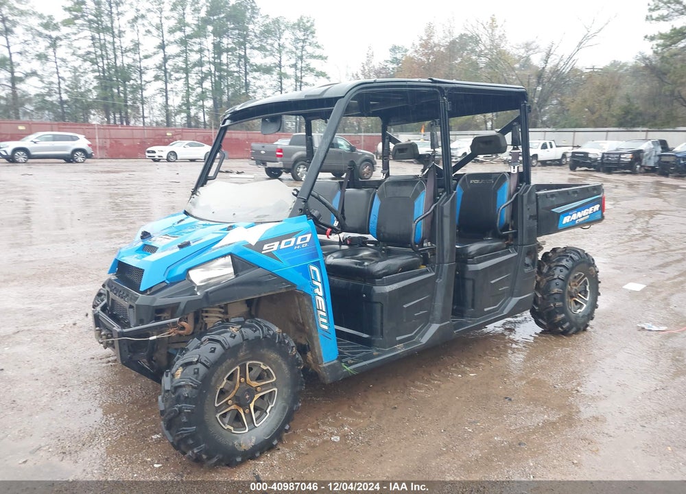 2016 POLARIS RANGER CREW XP 900-6 EPS VIN: 3NSRVE874GG512730