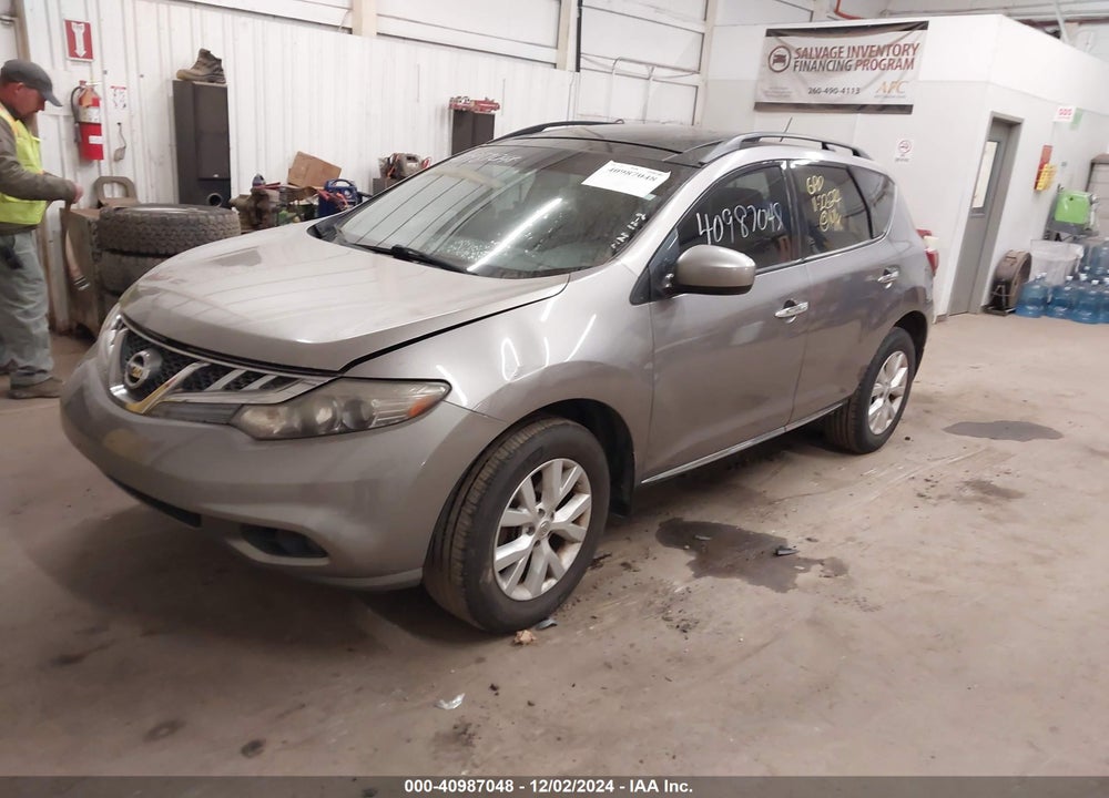 2011 NISSAN MURANO SL VIN: JN8AZ1MW4BW181414