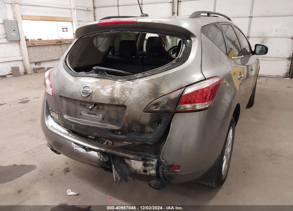 2011 NISSAN MURANO SL VIN: JN8AZ1MW4BW181414