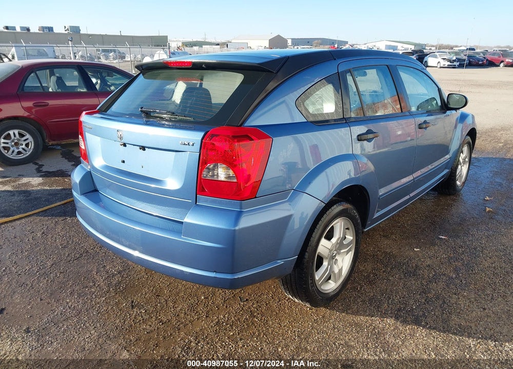 2007 DODGE CALIBER SXT VIN: 1B3HB48B77D559656