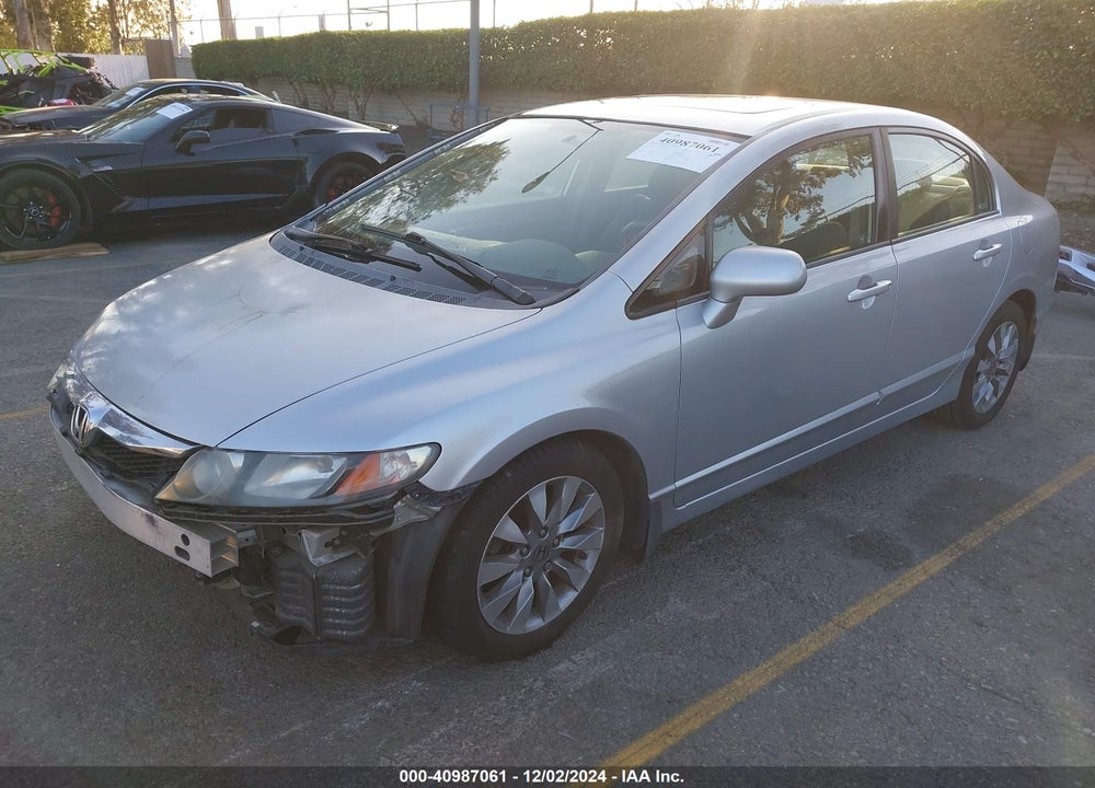 2009 HONDA CIVIC EX VIN: 2HGFA168X9H304277