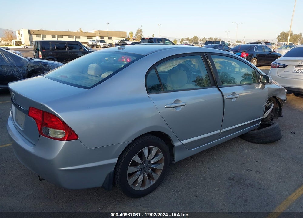 2009 HONDA CIVIC EX VIN: 2HGFA168X9H304277