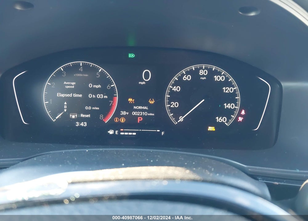 2025 HONDA CIVIC SPORT VIN: 2HGFE2F5XSH512455
