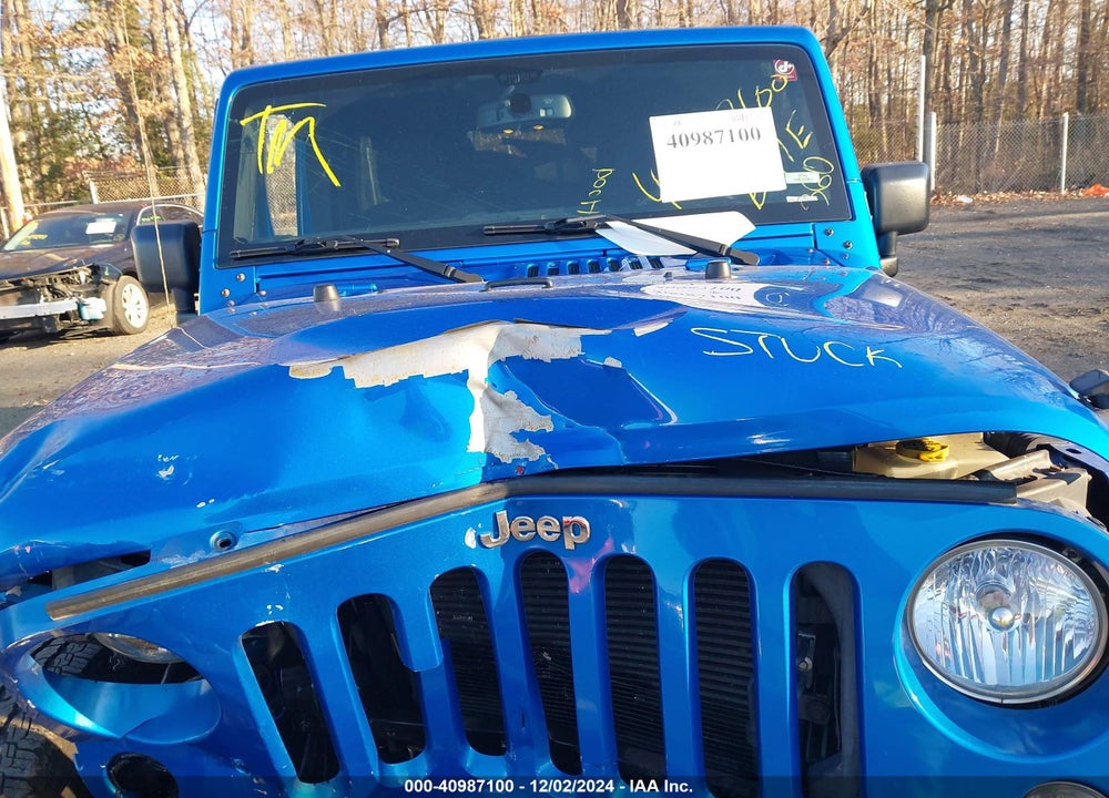2016 JEEP WRANGLER UNLIMITED SPORT VIN: 1C4BJWDG5GL124984