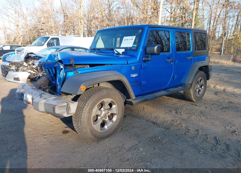 2016 JEEP WRANGLER UNLIMITED SPORT VIN: 1C4BJWDG5GL124984