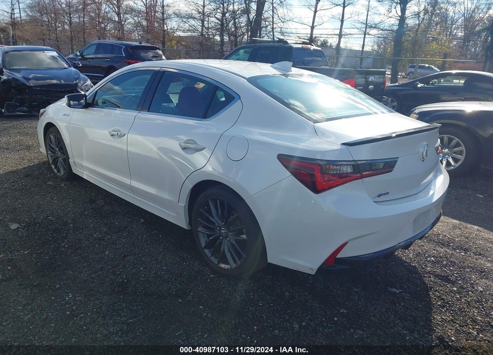 2022 ACURA ILX PREMIUM A-SPEC PACKAGES/TECHNOLOGY A-SPEC PACKAGES VIN: 19UDE2F85NA000039