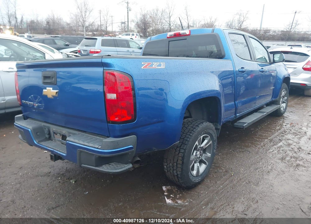 2018 CHEVROLET COLORADO Z71 VIN: 1GCGTDEN5J1282004