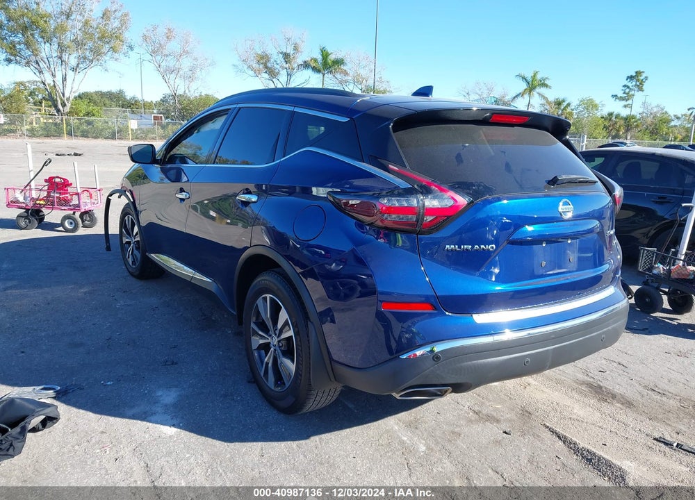 2021 NISSAN MURANO SV INTELLIGENT AWD VIN: 5N1AZ2BS9MC116835
