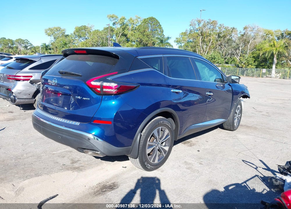 2021 NISSAN MURANO SV INTELLIGENT AWD VIN: 5N1AZ2BS9MC116835