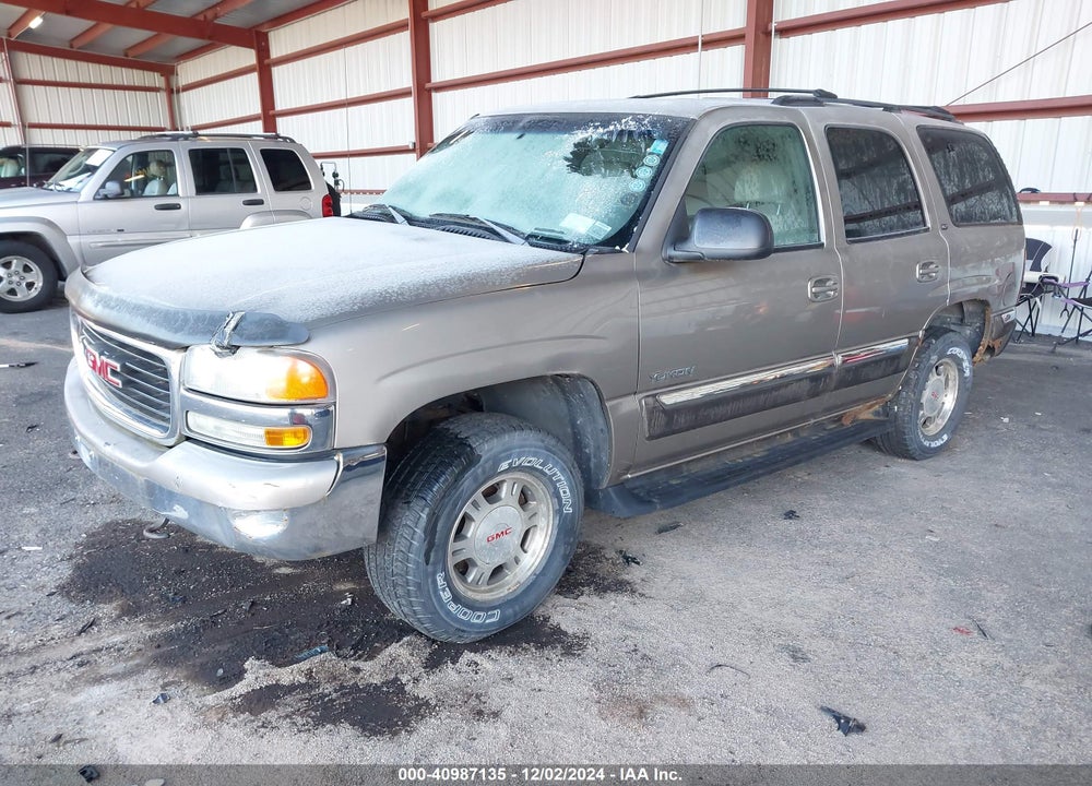 2001 GMC YUKON SLT VIN: 1GKEK13T81R163038
