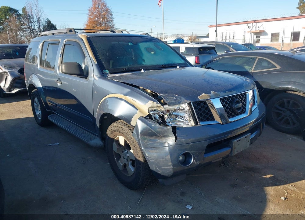 2006 NISSAN PATHFINDER SE VIN: 5N1AR18W56C635968