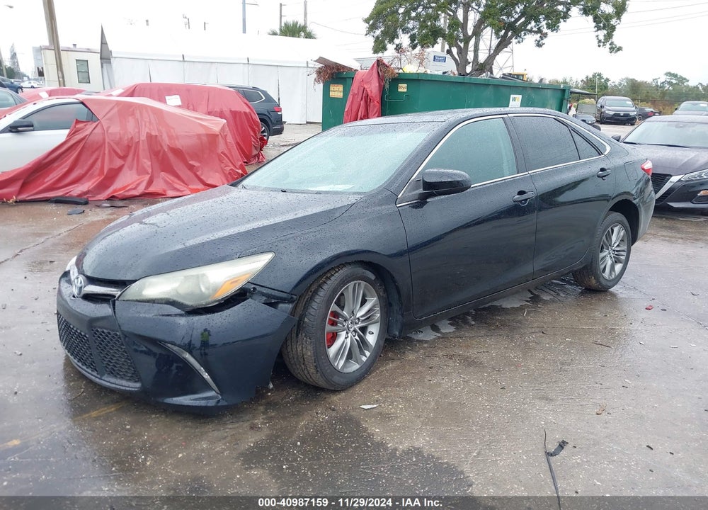 2015 TOYOTA CAMRY SE VIN: 4T1BF1FK8FU498869