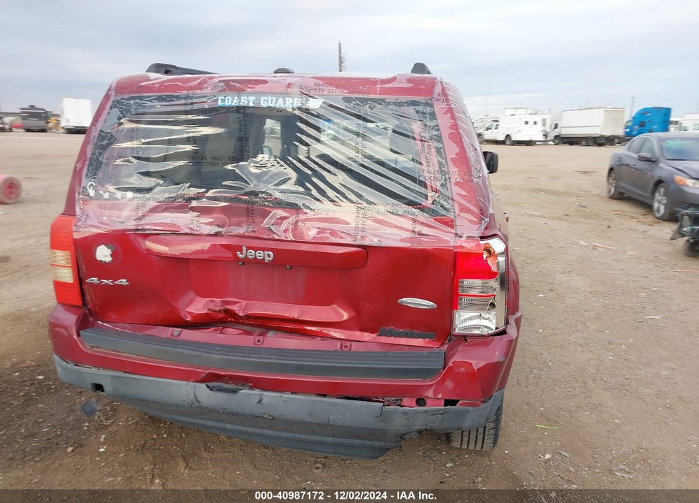 2012 JEEP PATRIOT LATITUDE VIN: 1C4NJRFB5CD683326