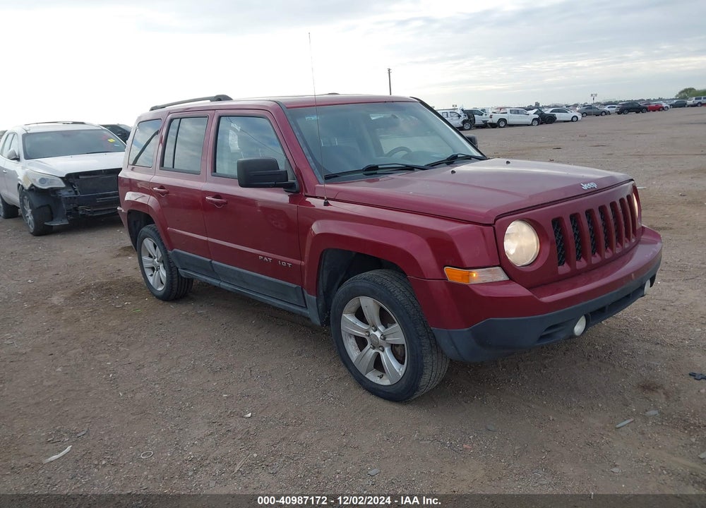 2012 JEEP PATRIOT LATITUDE VIN: 1C4NJRFB5CD683326