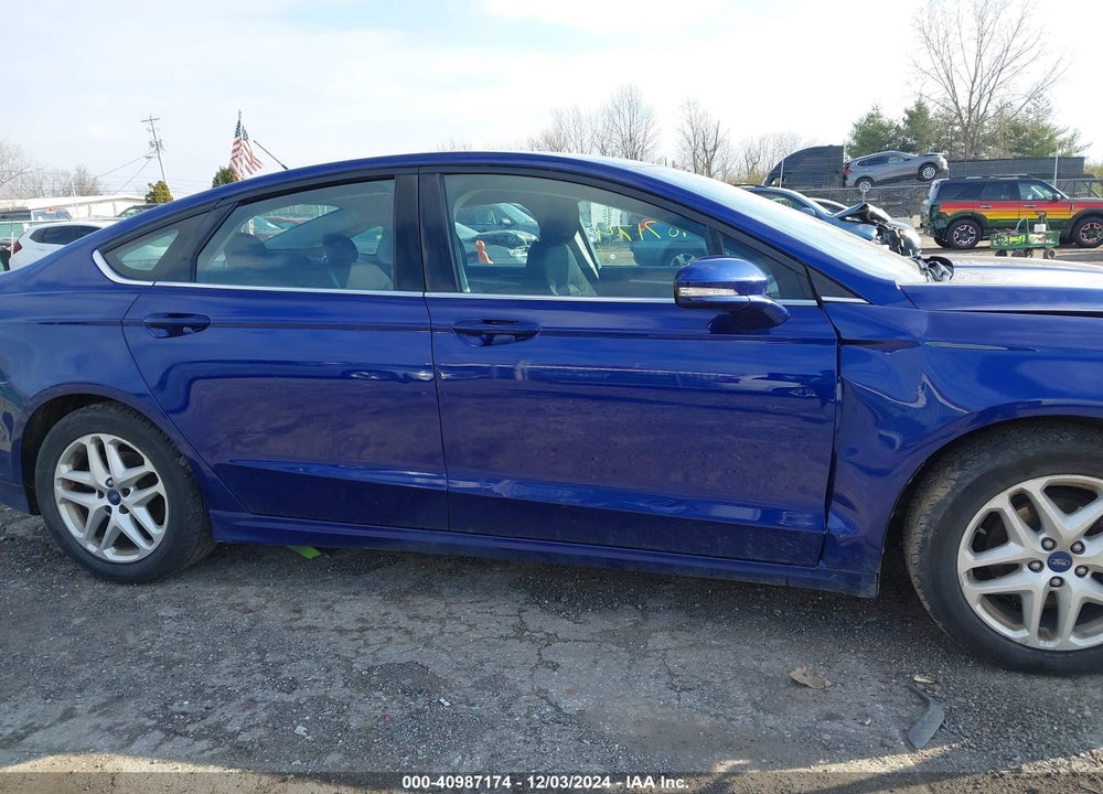 2016 FORD FUSION SE VIN: 3FA6P0H76GR117265