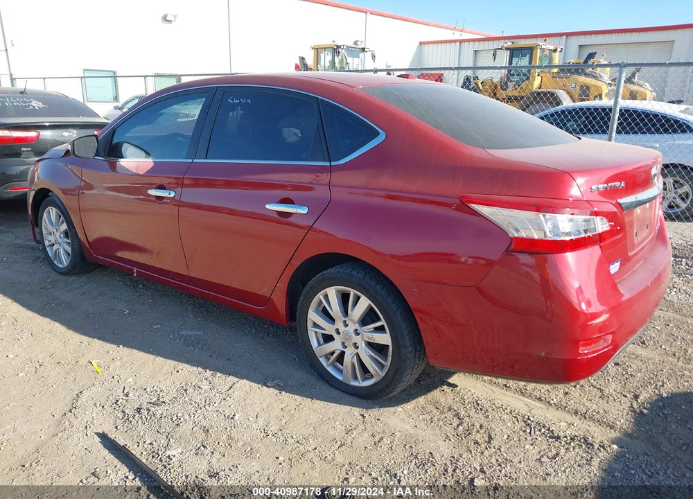 2013 NISSAN SENTRA SL VIN: 3N1AB7APXDL645088