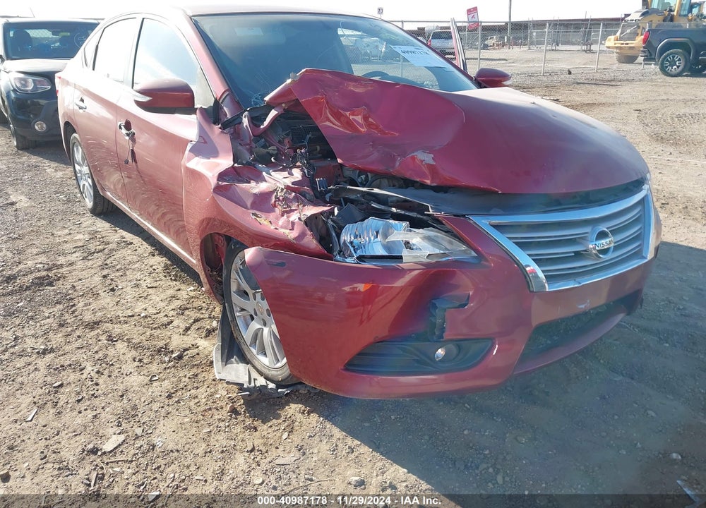 2013 NISSAN SENTRA SL VIN: 3N1AB7APXDL645088