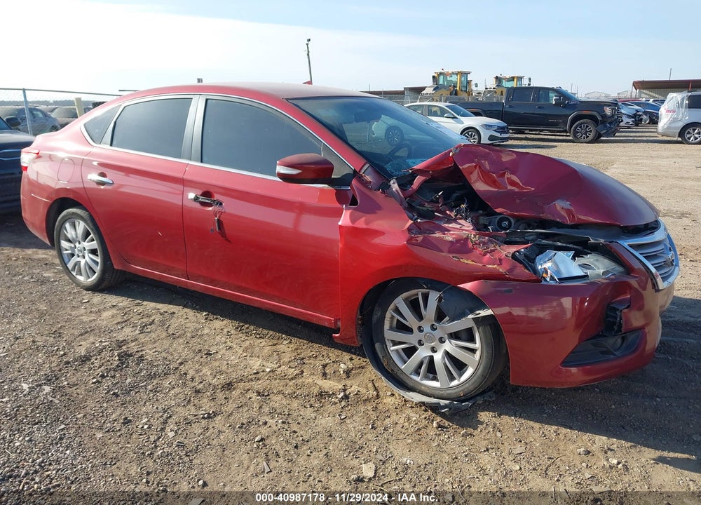 2013 NISSAN SENTRA SL VIN: 3N1AB7APXDL645088