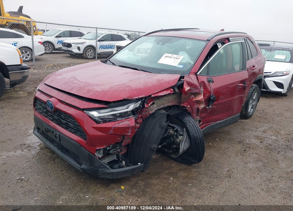 2022 TOYOTA RAV4 HYBRID XLE VIN: 4T3RWRFV8NU058549