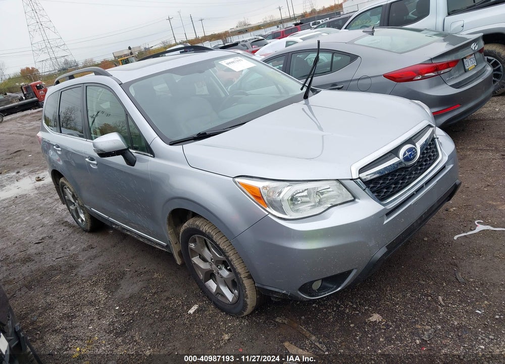 2016 SUBARU FORESTER 2.5I TOURING VIN: JF2SJAVC5GH429940